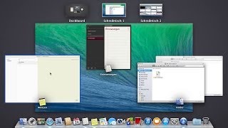 Mission Control Bildschirme und Fenster anordnen  Das große MacTraining [upl. by Nal531]