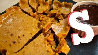 CRUNCHY HONEYCOMB WITH CHOCOLATE DIP RECIPE  Sorted Food [upl. by Nnaharas]