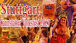 Cannstatter Volksfest 2023Oktoberfest Stuttgart  Cannstatter Wasen [upl. by Niawd136]