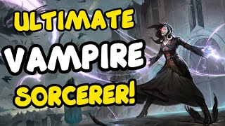 Magicka Sorcerer VAMPIRE Solo PVE Build  SHOCK SCION ⚡ ESO Greymoor Chapter Solo Mag Sorc [upl. by Rotberg]