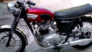 TRIUMPH BONNEVILLE 1968 T120R FOR SALE [upl. by Aneehsram]