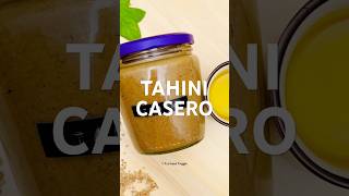 Tahini casero laluniveggie tahinisauce tahinirecipe tahini veganrecipes veganfood vegan [upl. by Ardnaskela]