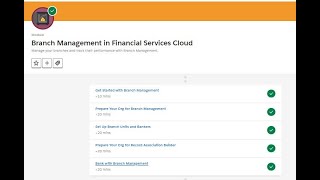 Get Started with Branch Management  Branch Management in Financial Services Cloud [upl. by Laaspere]