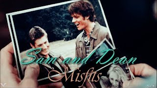 Sam and Dean – Misfits VideoSong Request AngelDove [upl. by Moth]