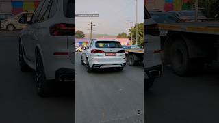 2024 BMW X5 Facelift White Color Road Presence 🔥😱shorts suv expensivecars [upl. by Fisk]