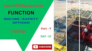 HSE OFFICER INTERVIEW RIG EQUIPMENT Function DAY 12  Part 7Offshore Drilling RIGSAFETY OFFSHORE [upl. by Oswell]