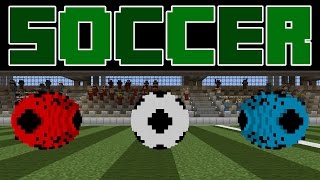 Goal Celebration Sound Effects Round Ball  SOCCER in Minecraft [upl. by Mercuri]