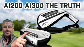 Honest Review of Callaway Apex AI200 amp AI300 Irons Pros Cons and Who They’re For [upl. by Keslie]