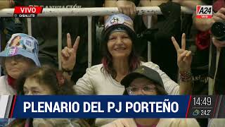 🔴 Habla Máximo Kirchner en el plenario del PJ porteño [upl. by Ydieh]