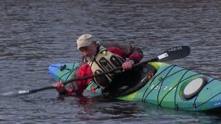 Kayak High Brace  How to Paddle Series [upl. by Wilhide841]