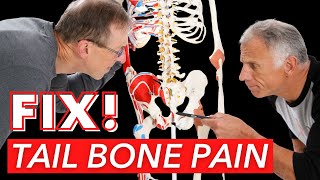 2 Self Treatments For Tail Bone Pain Coccydynia [upl. by Skipper688]