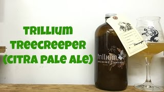 Trillium Treecreeper Citra Pale Ale Review  Ep 643 [upl. by Lindgren]