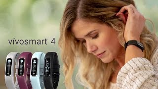 vívosmart® 4  der stilvolle FitnessTracker für deinen aktiven Lebensstil [upl. by Henriette]