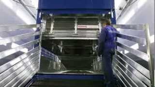 The Professional Three Deck  HYDRAULIC RUNUP TO THIRD DECK  TILTING H FRAME [upl. by Naletak]