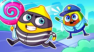 Candy Thief was Taken by Policeman Pit 👮‍♂️  Police vs Stranger 😈  More Safety Tips by Meet Pit [upl. by Shriver746]