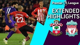 Southampton v Liverpool  PREMIER LEAGUE EXTENDED HIGHLIGHTS  4519  NBC Sports [upl. by Wallis656]