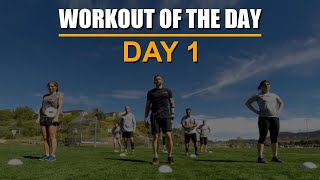 SSGT Nichols 3F Workout of the Day 1 [upl. by Anyrtak512]