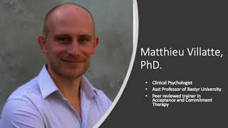 Mastering the Clinical Conversation with Dr Matthieu Villatte [upl. by Veronike735]