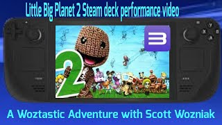 RPCS3 Steam deck LBP2 A Woztastic Adventure with Scott Wozniak [upl. by Imac]