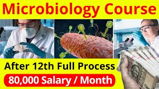 Microbiology Course  Microbiologist Career amp Salary  Best Courses After Class 12th PCB [upl. by Samuella]