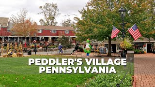 Peddlers Village  Great Weekend Spot in Pennsylvania  Must See Village  90 min away from NYC [upl. by Honor980]