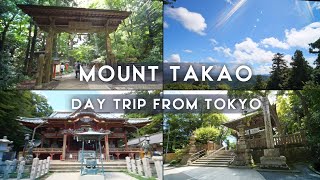 Mount Takao A Day Trip From Tokyos  Beautiful Nature Ancient Temples amp Adventure Await [upl. by Nered]