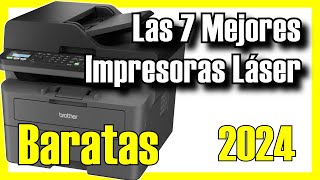 🖨️🔥 Las 7 MEJORES Impresoras Láser BARATAS de Amazon 2024✅CalidadPrecio Económicas para Casa [upl. by Ateuqahs]