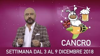 CANCRO l’oroscopo di Capitani  Settimana 3  9 Dicembre [upl. by Ardeth]