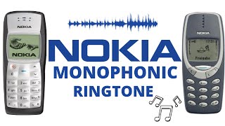 Nokia Classic Monophonic Ringtone 2000 [upl. by Kobi982]