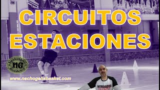 CIRCUITOS Y ESTACIONES BALONCESTO [upl. by Vins787]