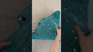 No Sew Mega Crochet Ray  amigurumi [upl. by Ainoek]