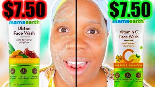 Mamaearth Vitamin C Face Wash vs Mamaearth Ubtan Face Wash [upl. by Stochmal]