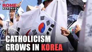 🇰🇷SOUTH KOREA  Number of Catholics in South Korea has increased by nearly 1200 in 50 years [upl. by Dnalyar]