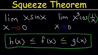 Squeeze Theorem [upl. by Neelhtakyram]