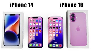 iPhone 14 vs iPhone 16 SPEED TEST [upl. by Iggie]