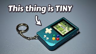 RG Nano The Keychain Handheld  Unboxing  Quick size comparison  First power on [upl. by Nnaecarg743]