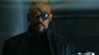 Sam Jackson Rocks a Muthafin Eye Patch in The Avengers [upl. by Eno]