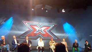 Conferenza X Factor 2019 Sfera Ebbasta parla della tragedia di Corinaldo [upl. by Yaral760]