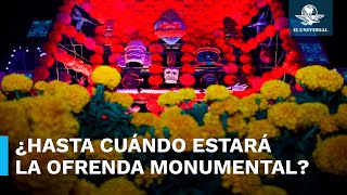 Apresúrate a visitar la Ofrenda Monumental 2024 ¡queda poco tiempo [upl. by Bilak]