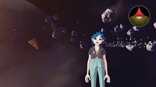 Gorillaz  Saturnz Barz Spirit House 360 [upl. by Itagaki]