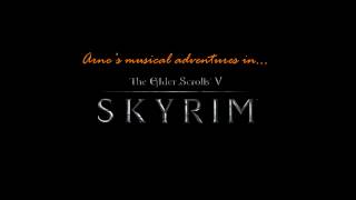 Skyrim Additional Music Project Track 18 Midnight Walk [upl. by Flavius]