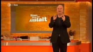 Wilfried Schmickler Ein Gedicht über die Gier Neues aus der Anstalt 22 03 11 [upl. by Christan269]