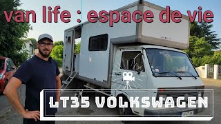 lt 35 Volkswagen  cellule aménager van life [upl. by Nimad]