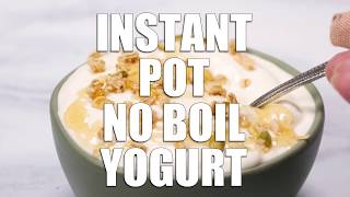 Instant Pot No Boil Yogurt [upl. by Schaffer988]