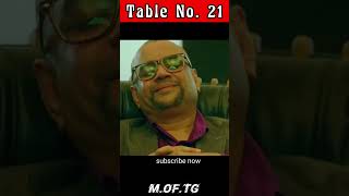 Table No 21  MOVIE REVIEW shorts [upl. by Madalyn625]