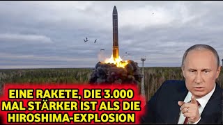 Russland bereitet RS28 Sarmat nukleare ballistische Rakete für Kampfbereitschaft vor [upl. by Eve871]