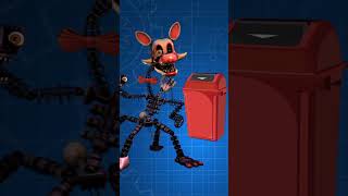 Fnaf ar Toy trash can Animatronics edit shorts fnafar fnafar [upl. by Oirretno]