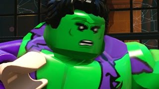 LEGO Marvels Avengers Vita Walkthrough Part 5  The Battle of New York [upl. by Eednim]