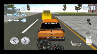 Modifiyeli TOFAŞ ŞAHİN Drift ve Sürüş Park Etme Drift Simulator Modifiye Şahin  Android Gameplay [upl. by Biegel524]