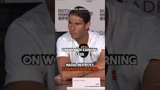 Rafael Nadal Destroys Feminist Reporter🤯😶 [upl. by Neil]